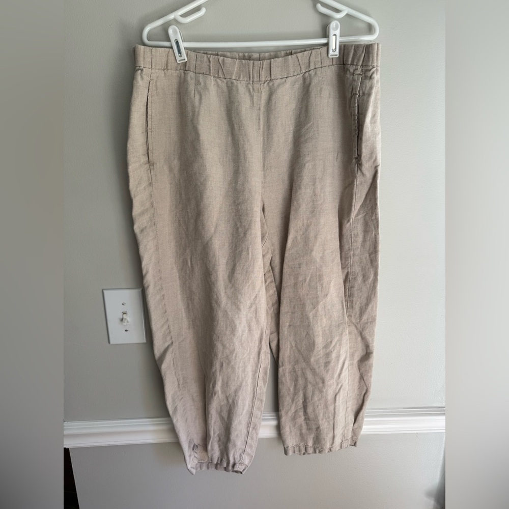 J.Jill 100% Linen Pants